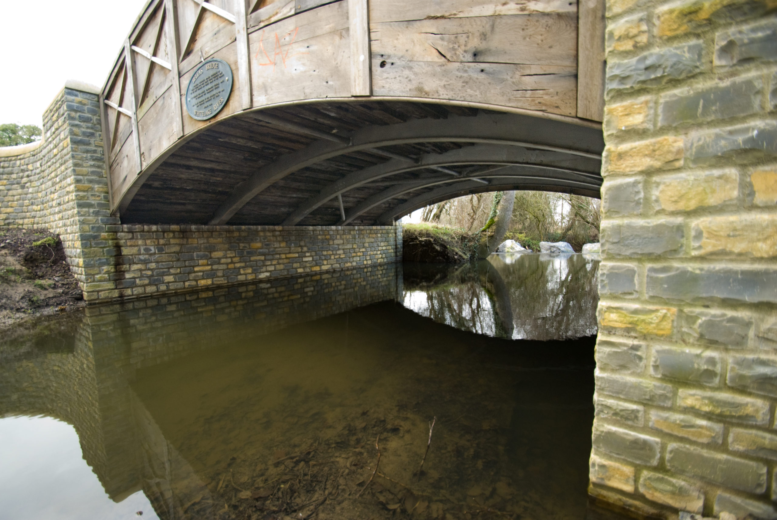 A bridge built for a period property in the heart of somerset